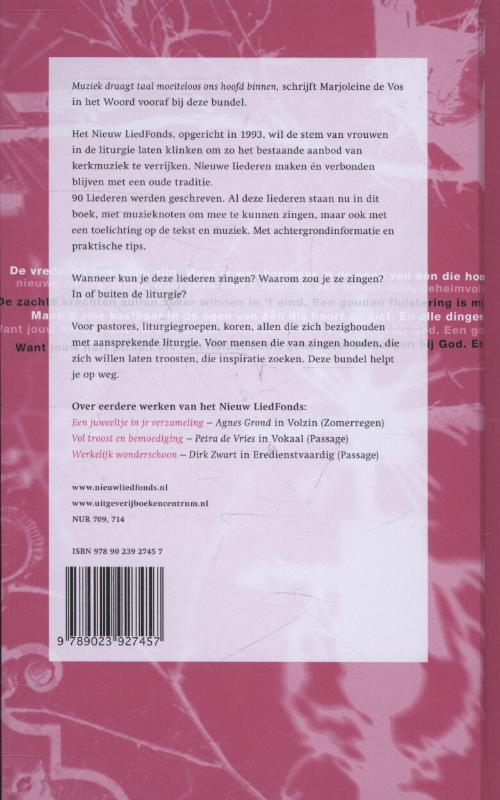 Als daar muziek voor is achterkant