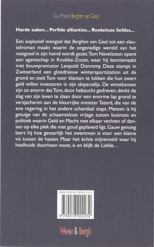 Berghen van gout achterkant