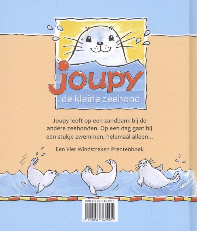 Joupy  -   Joupy, de kleine zeehond achterkant