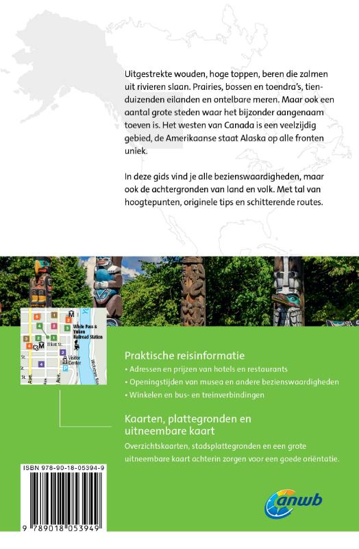 Canada west & Alaska / ANWB Wereldreisgids achterkant