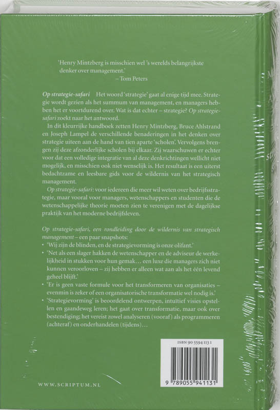 Op strategie-safari Op strategie-safari achterkant