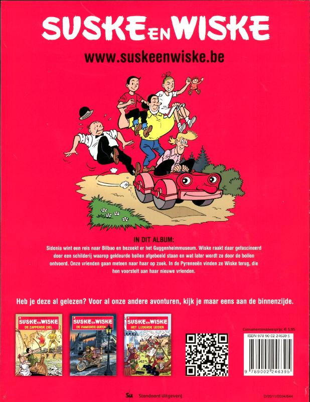 De bonte bollen / Suske en Wiske / 260 achterkant