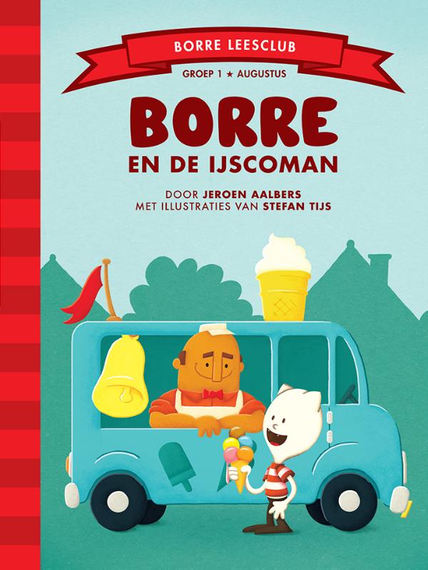 boekenbalie_9789089221018_cover Borre en de ijscoman / De Gestreepte Boekjes