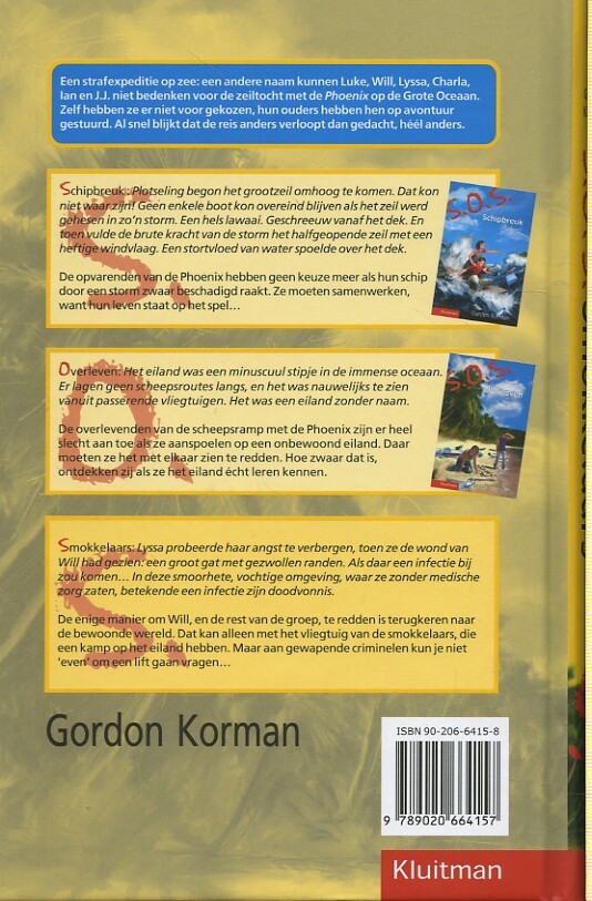 Smokkelaars / S.O.S. Smokkelaars / S.O.S. achterkant