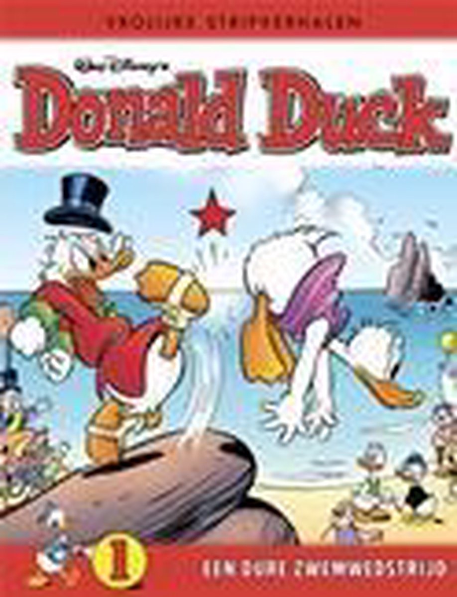 Donald Duck Vrolijke Stripverhalen 1 - Een dure zwemwedstrijd