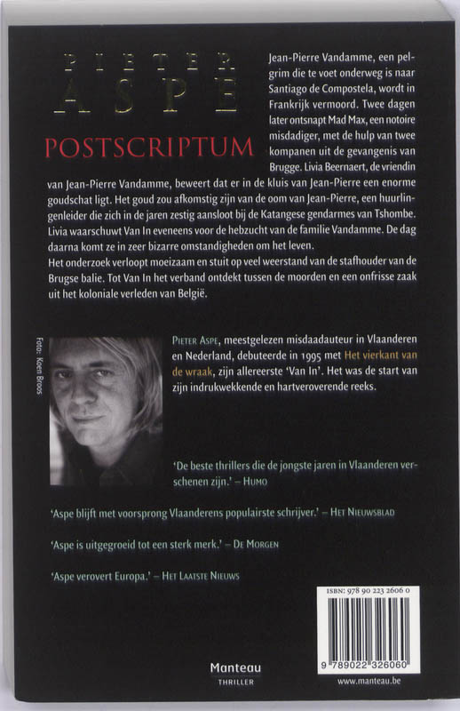 Aspe  -   Postscriptum achterkant