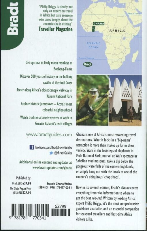 Ghana / The Bradt travel guides achterkant