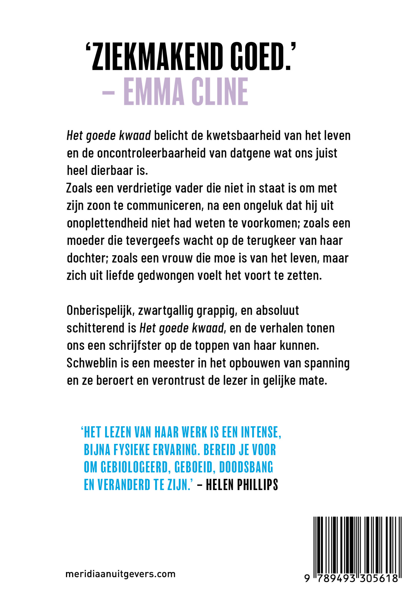 Het goede kwaad achterkant