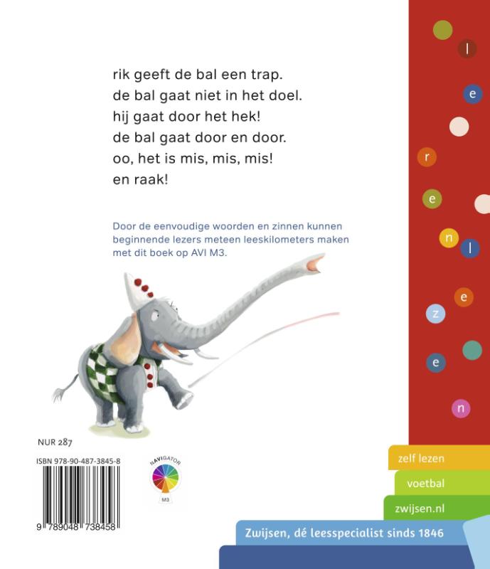 mis mis mis en raak! / Leren lezen AVI M3 mis mis mis en raak! / Leren lezen AVI M3 achterkant