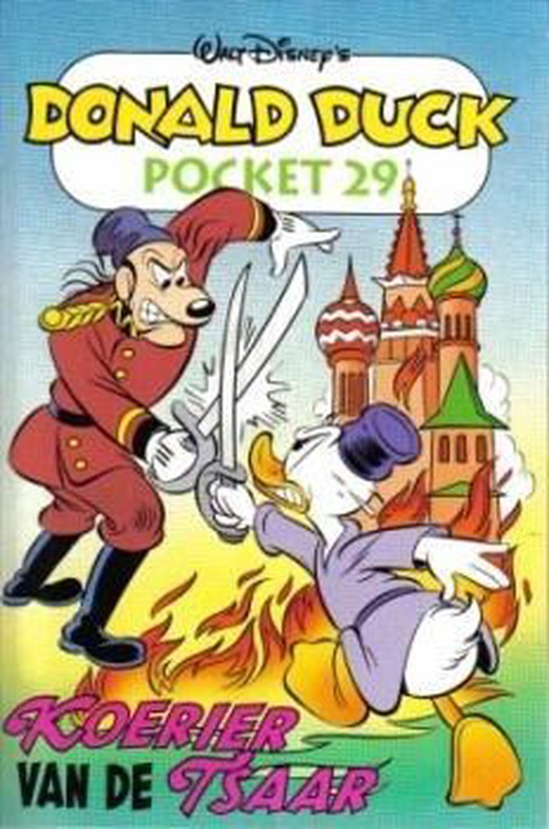 boekenbalie_8710722530182_cover Donald Duck pocket / 029 Koerier van de Tsaar