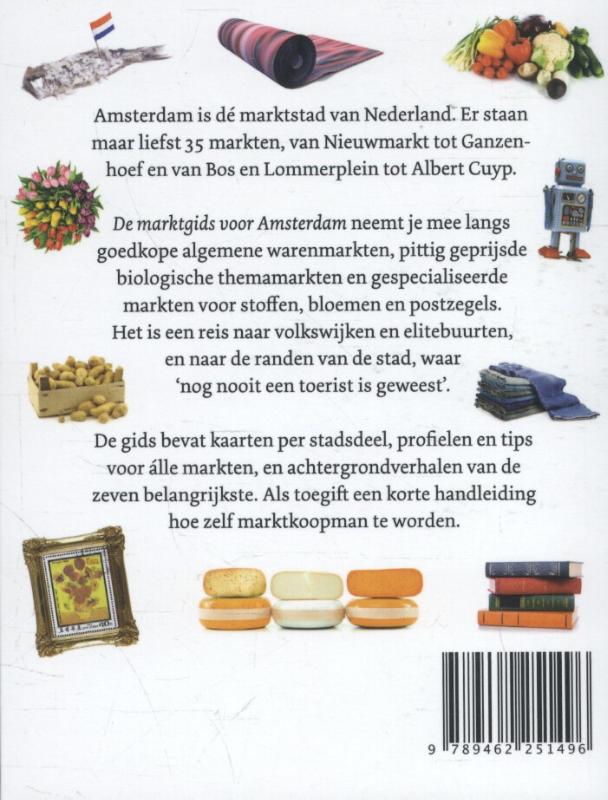 De marktgids voor Amsterdam achterkant