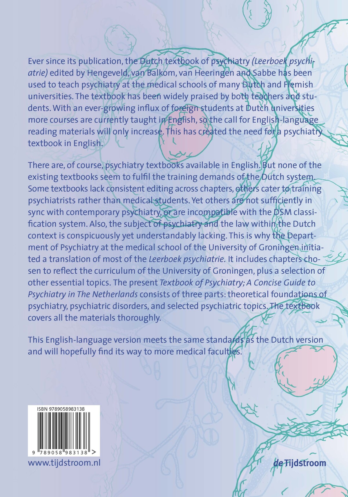 Textbook of Psychiatry achterkant