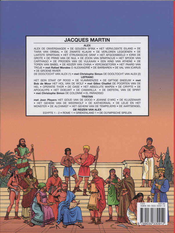 Rome / De reizen van Alex / 2 achterkant