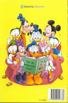 D DUCK POCK 113 MISLUKTE MUZIKANT achterkant