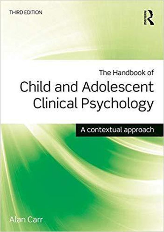 Alan Carr Handbok Of Child & Adolescent Clinic Psy