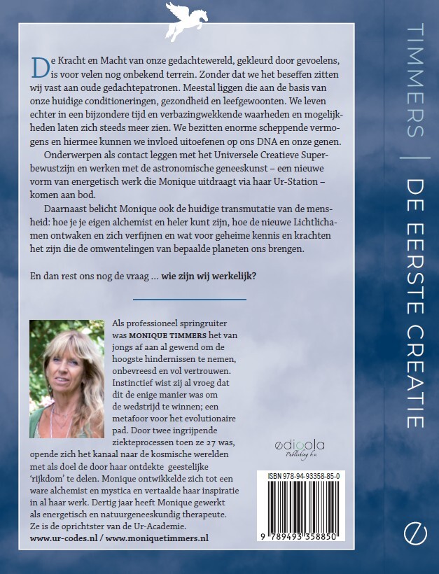 De eerste creatie achterkant