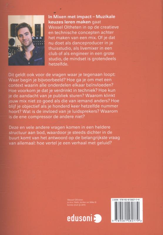 Mixen met impact achterkant