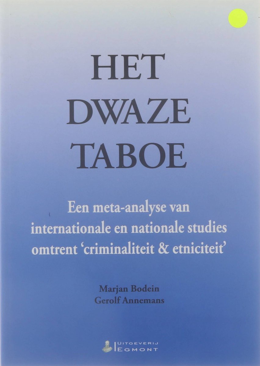 Het dwaze taboe