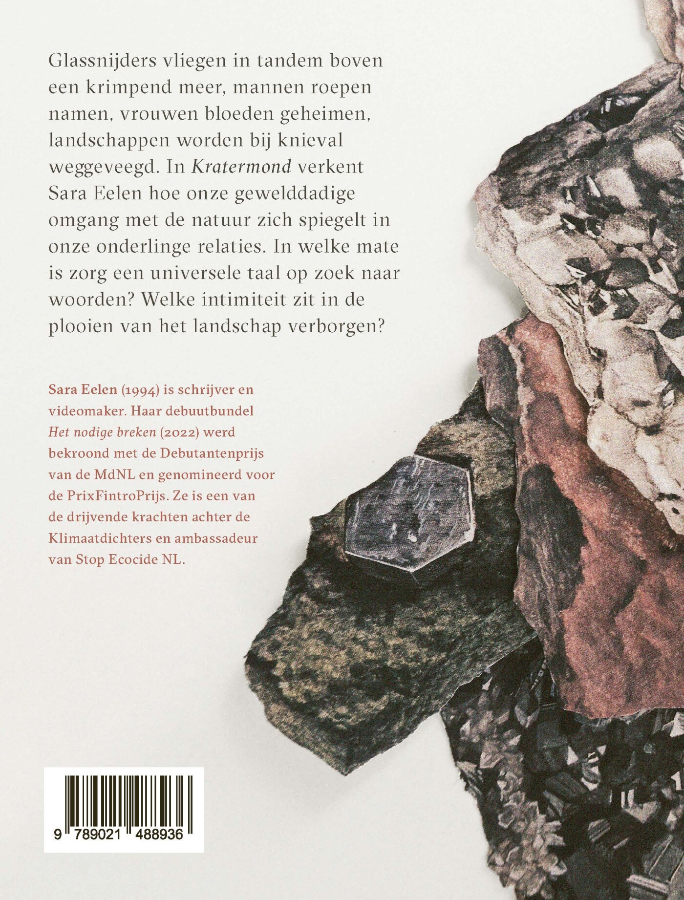 Kratermond achterkant