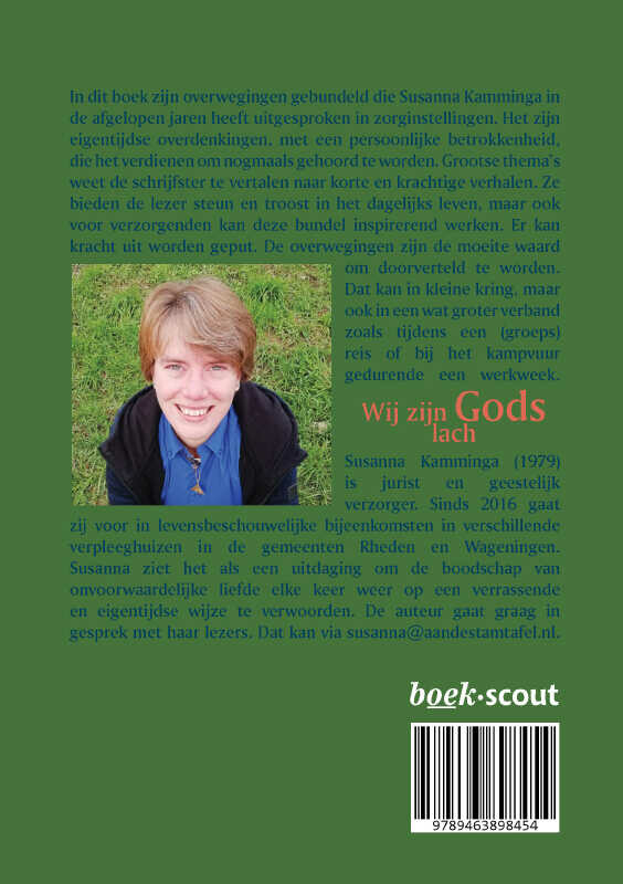 Wij zijn Gods lach achterkant