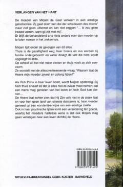 VERLANGEN VAN HET HART achterkant