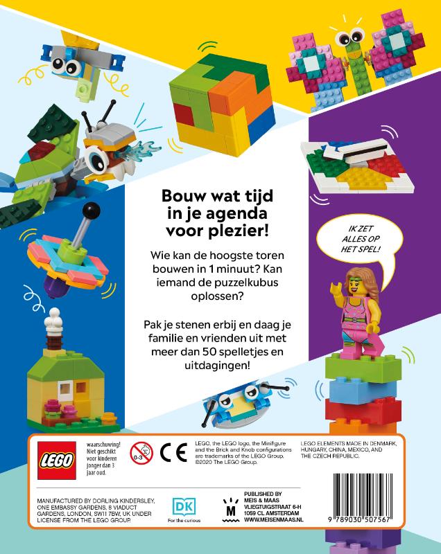 LEGO - Het LEGO Spelletjes boek achterkant