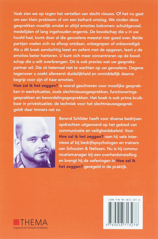Hoe zal ik het zeggen? achterkant