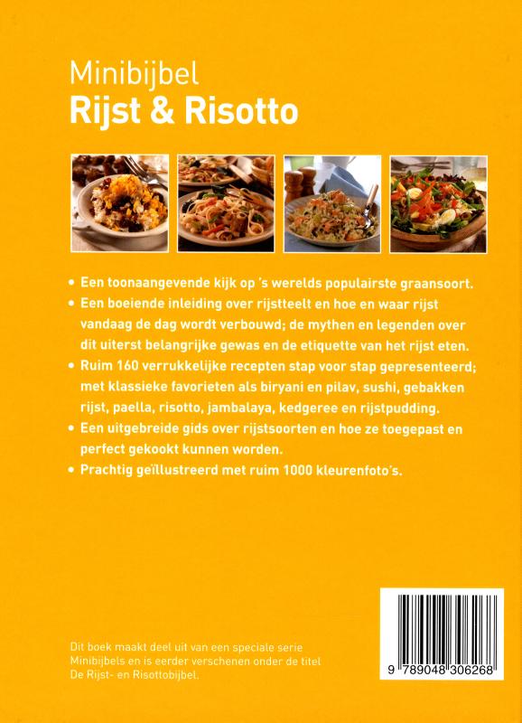 Minibijbel  -   Rijst en risotto achterkant