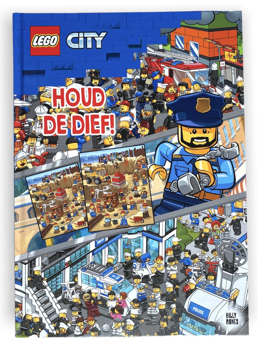 Lego City zoekboek - Houd de dief zoek en vind boek