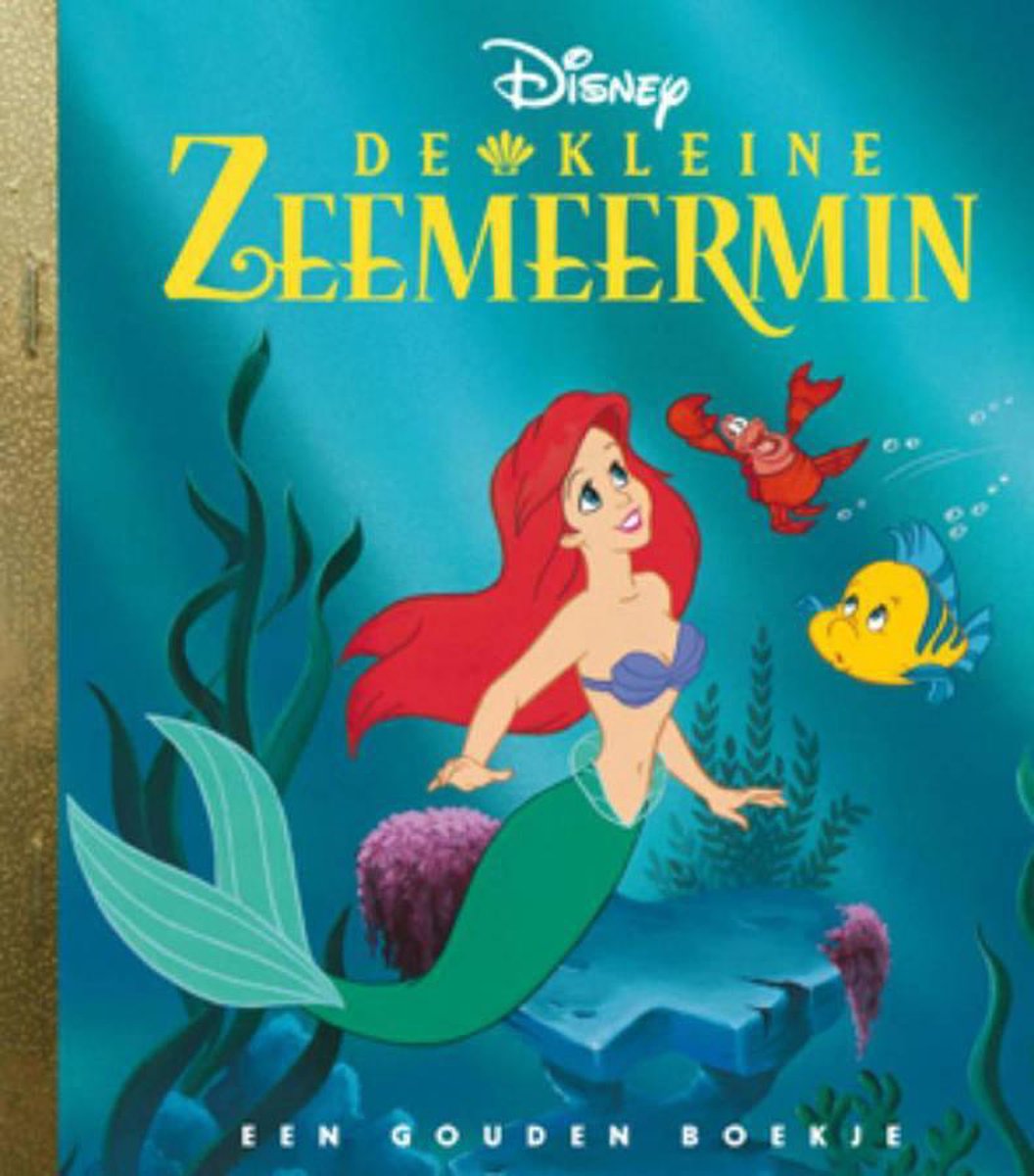 Disney De Kleine Zeemeermin - Luxe Gouden Boekje