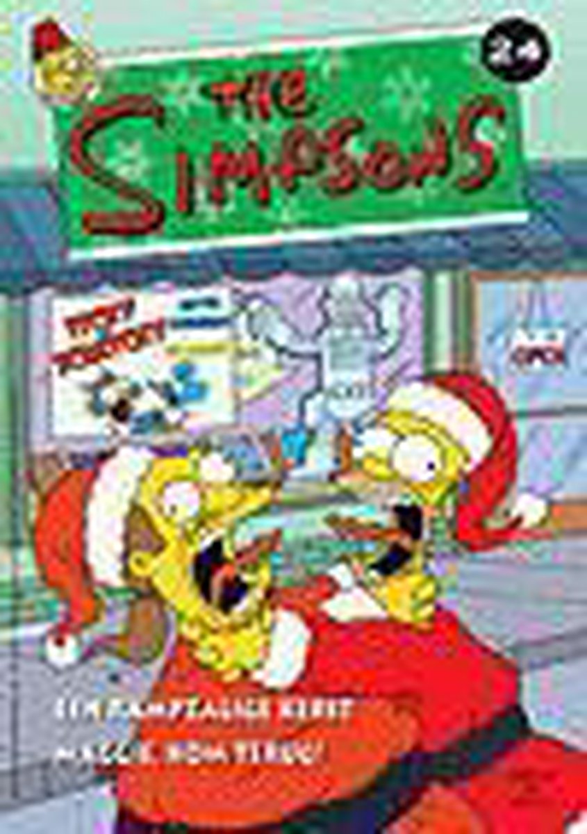 boekenbalie_9789063346348_cover Een rampzalige kerst - Maggie, kom terug! / The Simpsons / 24
