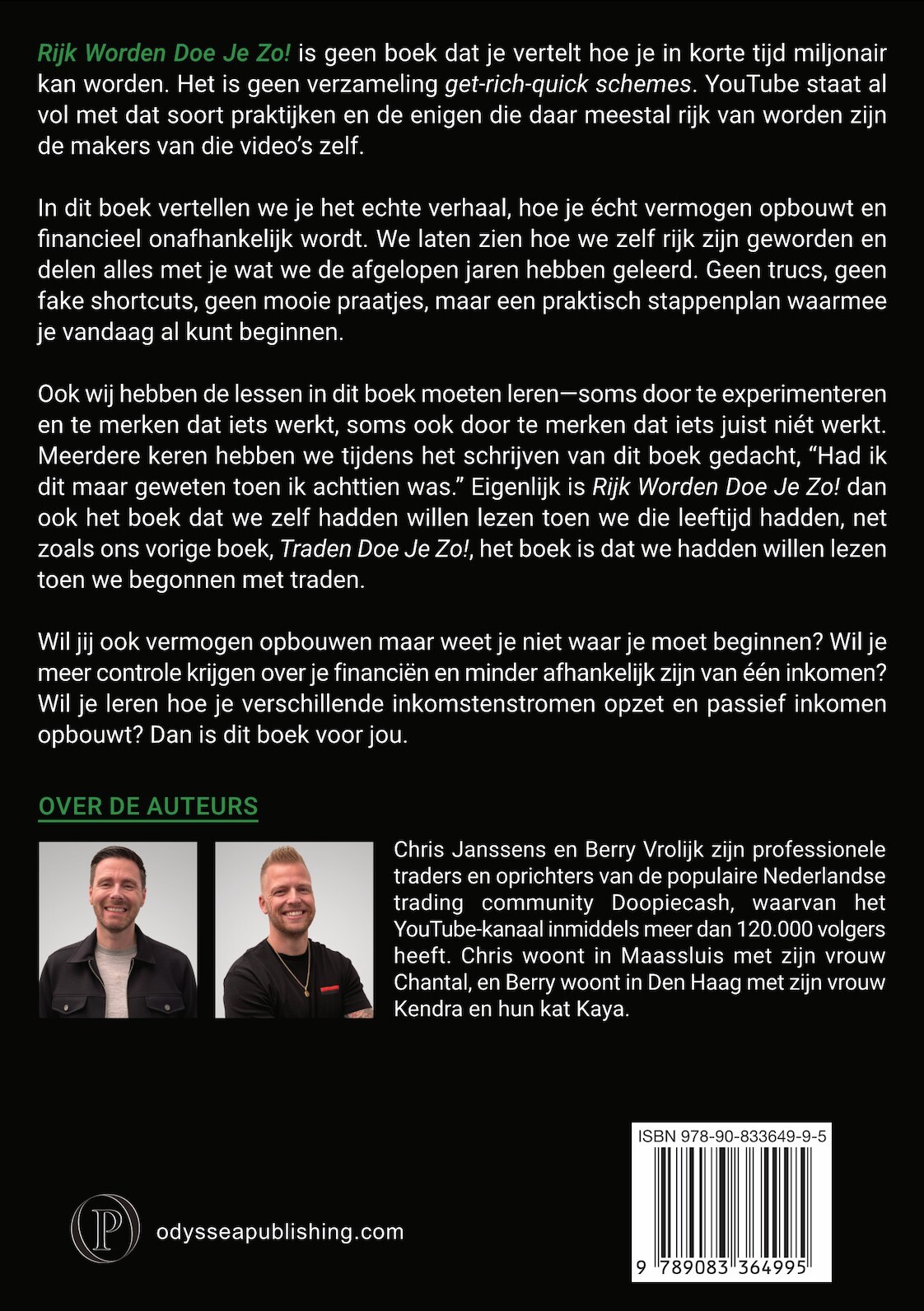 Rijk worden doe je zo! / Doe je zo! / 2 achterkant