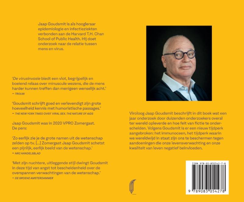 Vrij van Corona achterkant