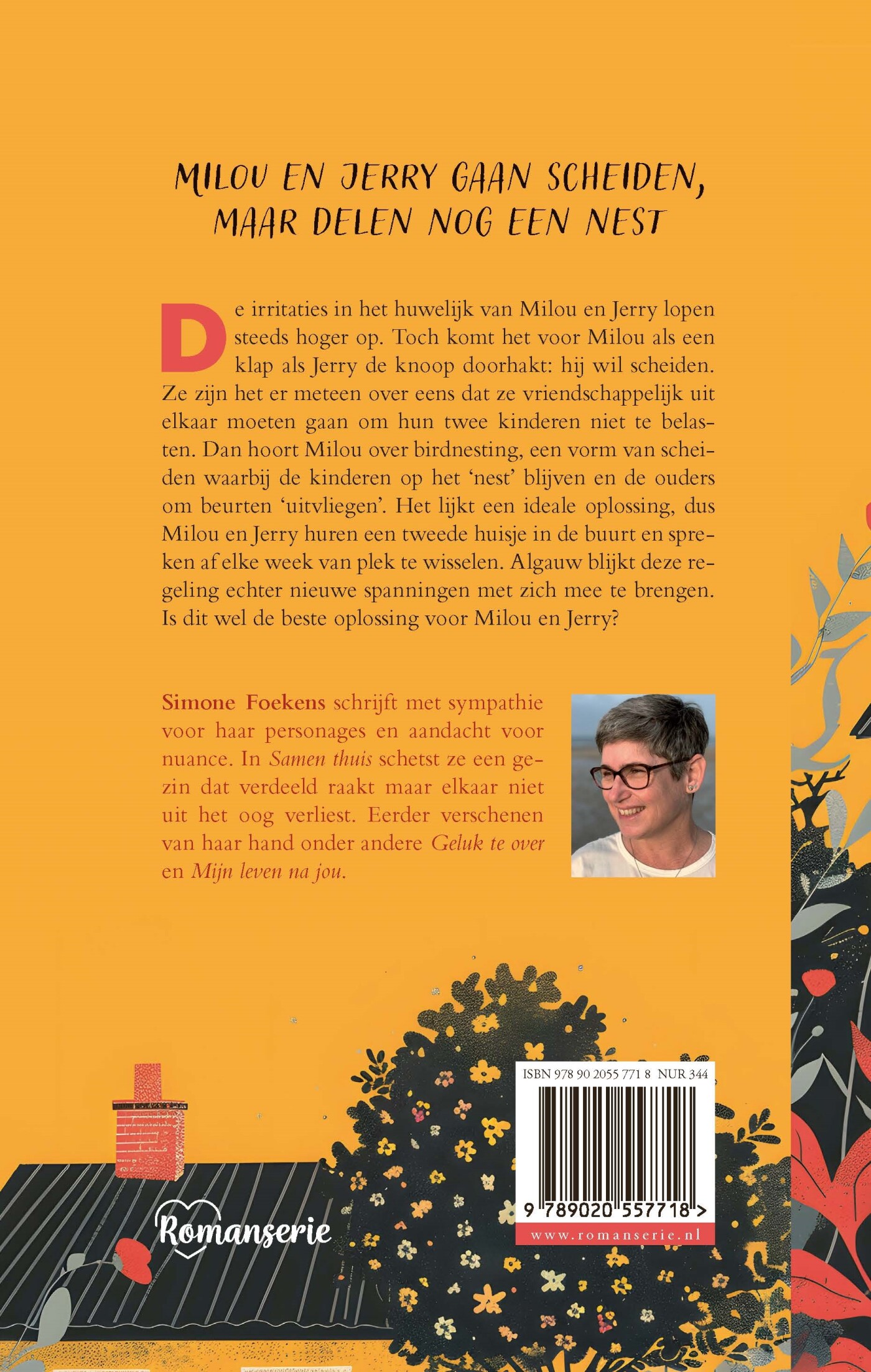 Samen thuis / Romanserie / maar achterkant