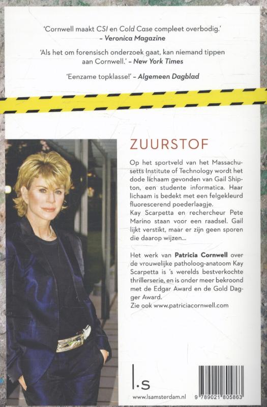 Zuurstof / Kay Scarpetta / 21 achterkant