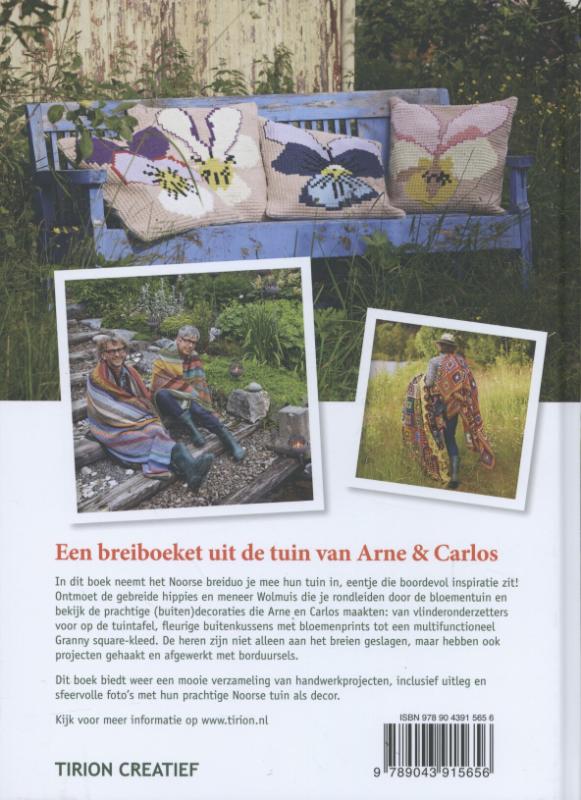 Tirion creatief Arne & Carlos breien de bloemetjes buiten / Tirion creatief achterkant