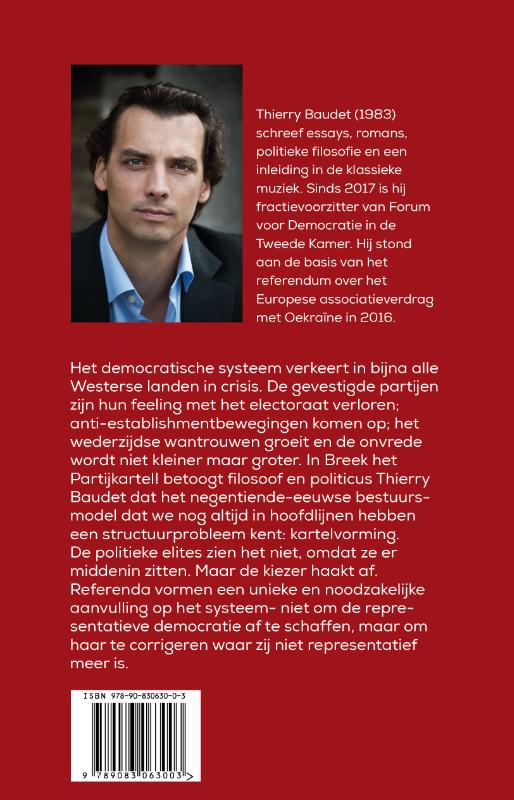 Breek het partijkartel! achterkant