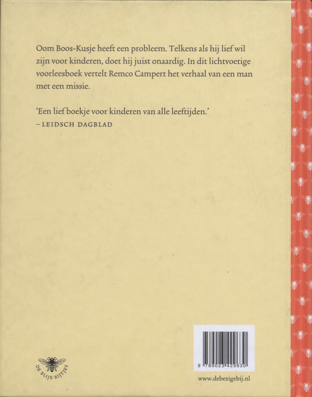 Oom Boos-Kusje en de kinderen / De Blije Bijtjes Oom Boos-Kusje en de kinderen / De Blije Bijtjes achterkant