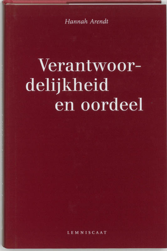 Verantwoordelijkheid en oordeel