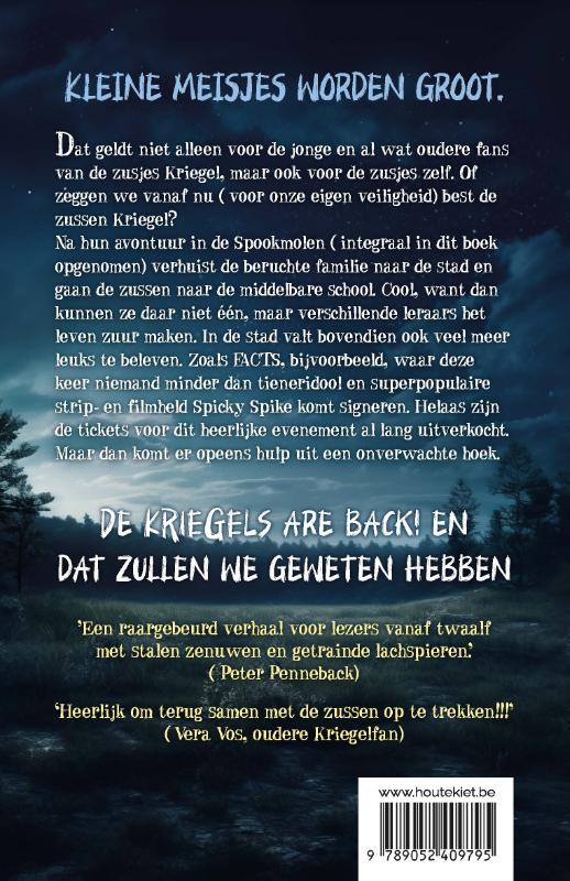 De Kriegels are back! / De Kriegels are back / 1 achterkant
