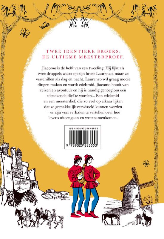 De goudsmid en de meesterdief achterkant