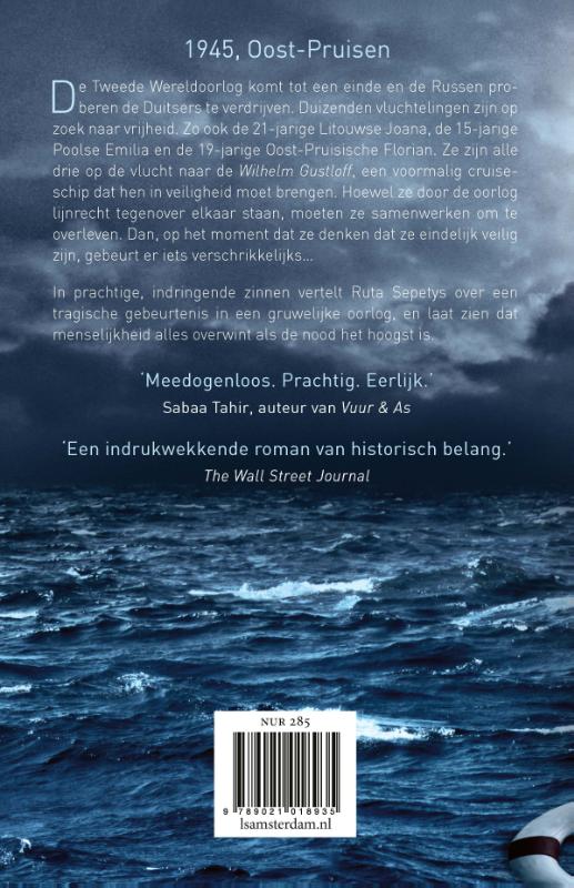 Zout van de zee achterkant