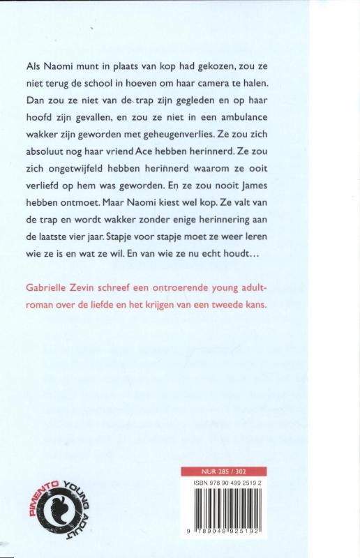 Vergeten waarom ik van je hou Vergeten waarom ik van je hou achterkant