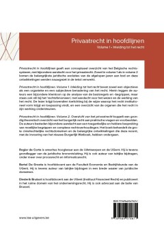 Privaatrecht in hoofdlijnen 15de editie achterkant
