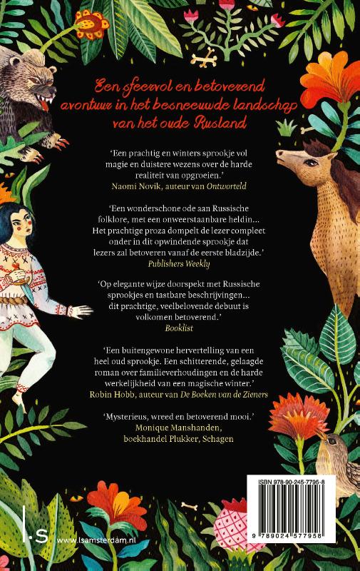 De beer en de nachtegaal / Winternacht-trilogie / 1 De beer en de nachtegaal / Winternacht-trilogie / 1 achterkant