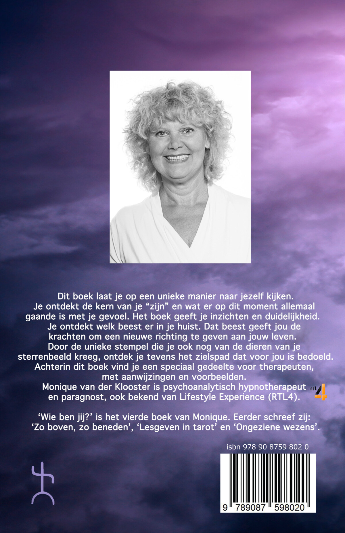 Wie ben jij? achterkant
