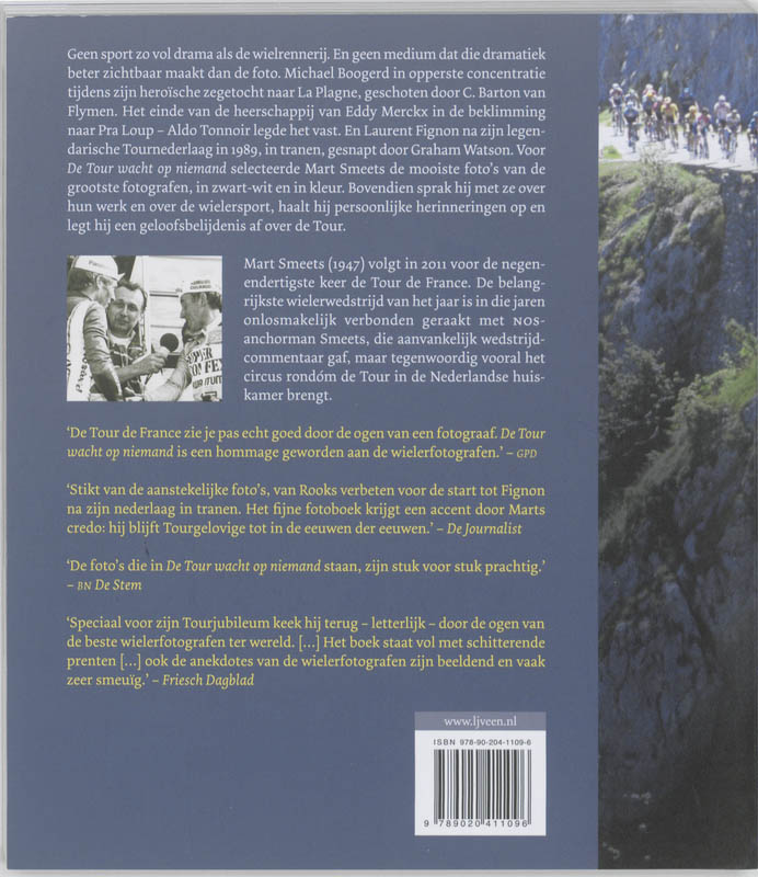 De Tour wacht op niemand De Tour wacht op niemand achterkant
