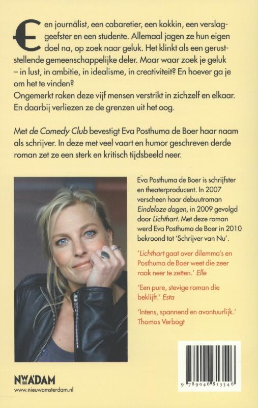 De Comedyclub achterkant