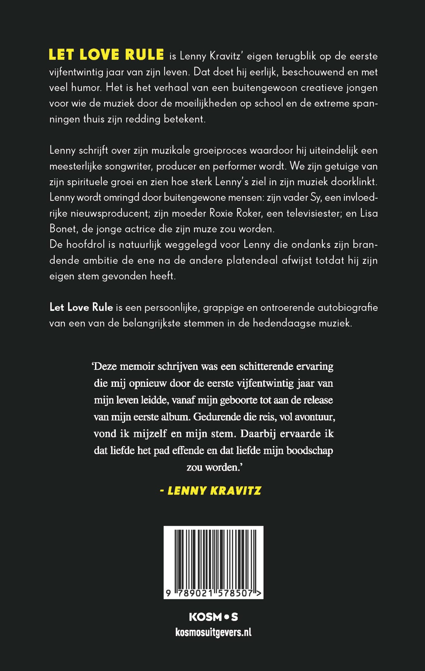 Let love rule achterkant