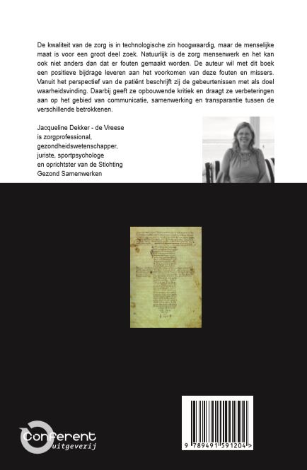 Medische missers en fouten achterkant